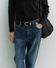 Deonseuteu Modern Western Belt_Udbe6E208_Black