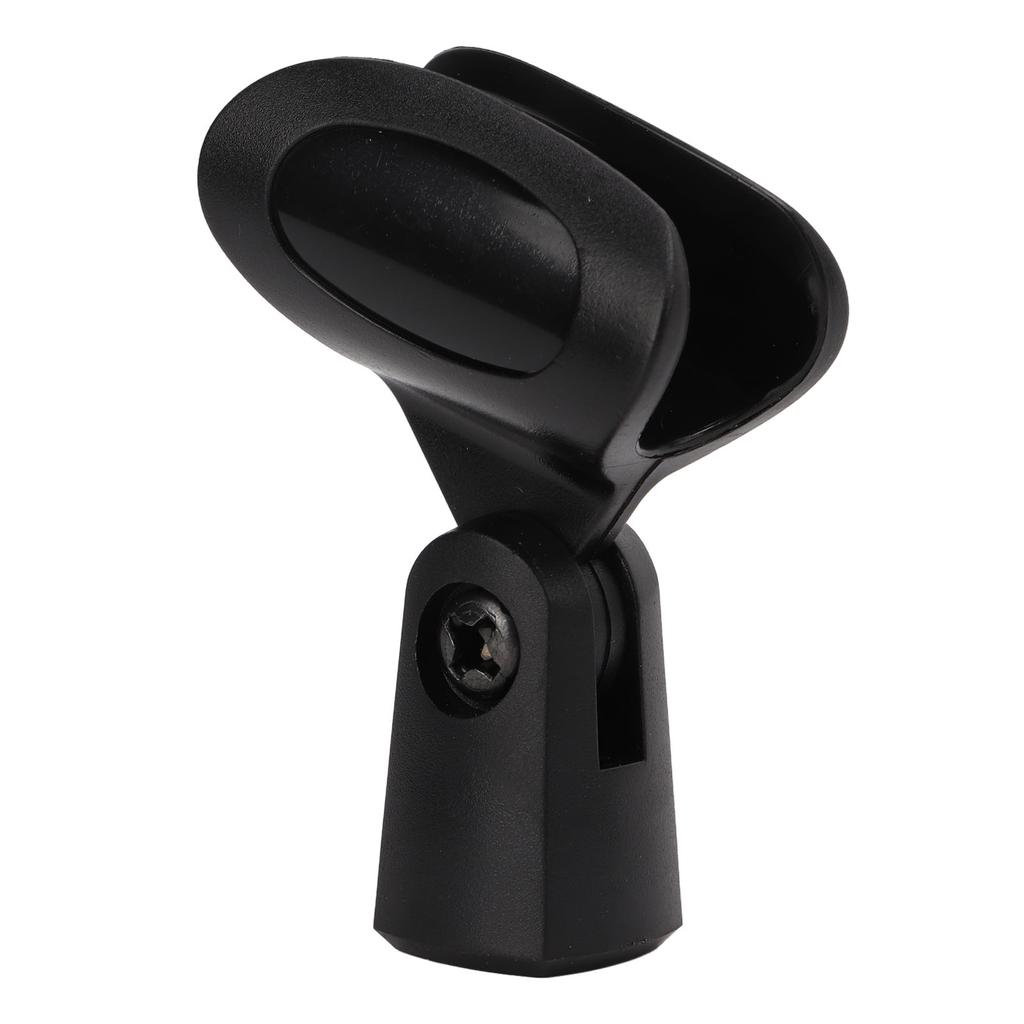 Universal Microphone Clip Holder with 5 8 Inch Male to 3 8 Inch Female Screw Adapter for Handheld Microphones
