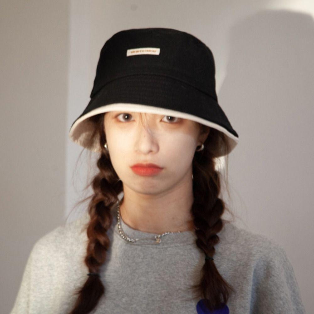 Large Brim Beach Bucket Hat Breathable Summer Sun Hats Foldable Women Fisherman Hat  Female Girls