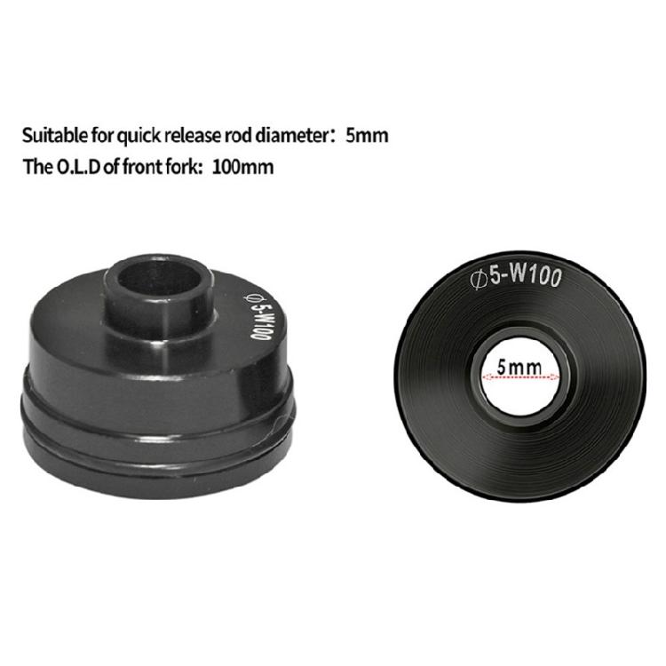 Bike Block Fork Mount with Adapters Quick Release Bicycles Front Fork Bracket