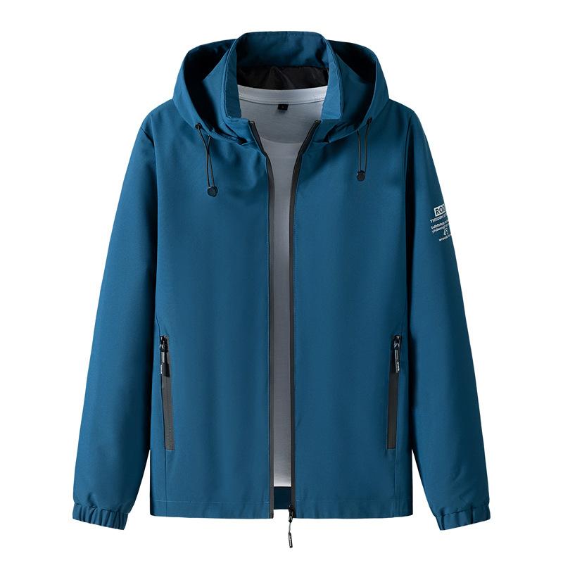 New Hooded Jacket Men's Spring and Autumn Trend Casual Jacket Men's Teen Korean Sports Jacket