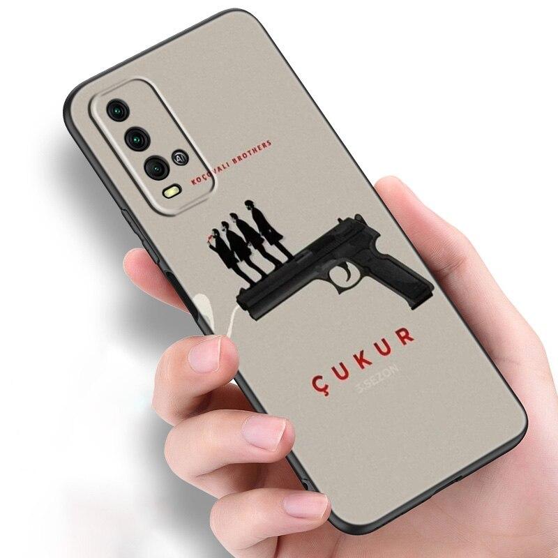 Cukur Show TV Silicone Phone Case For Xiaomi Redmi Note 11 10 9 8 Pro 11T 10T 10S 9S 8T 9 9A 9C 9T Black Soft Cover Coque Funda