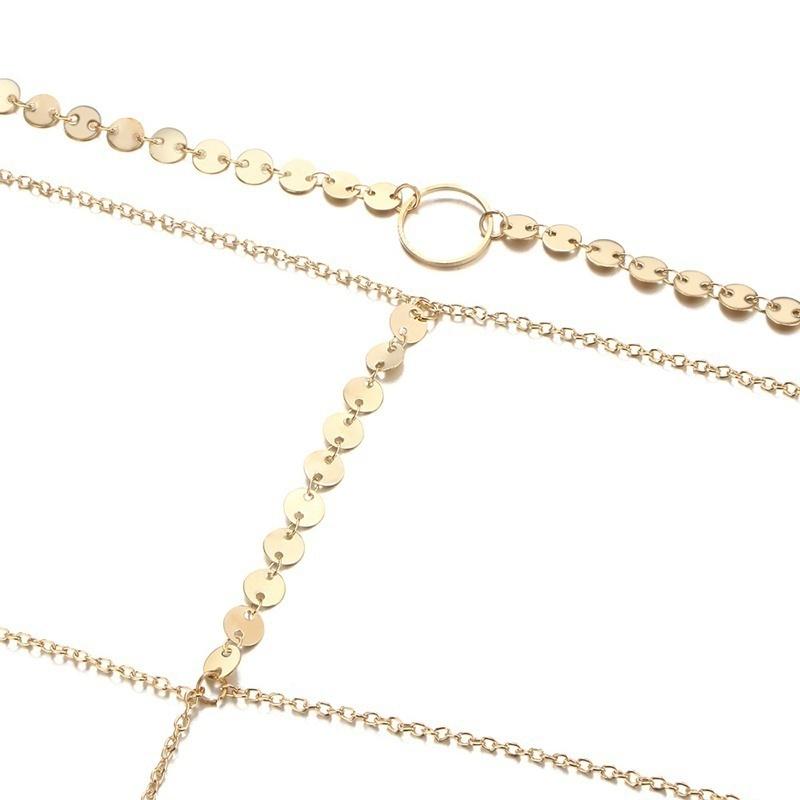 Colier de Modă de Vară Bijuterii Diamant de Lux Frumos Ciucure Colier Lung Femei Choker Accesorii