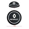 2026 Hot For Renault Interior Stickers Car Coaster Water Cup Slot Non-Slip Mat Pad Emblem Interior For Renault Megane 2 3 4 Twin Y999