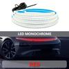 LED Daytime Running Light Scan Starting Car Hood Atmosphere Light Strip 180CM Waterproof Auto Exterior Decorative Ambient Lamp