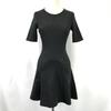 Short Sleeve Flare Dress Size 0/161cm Black Japan(USED)