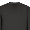 Emporio Armani FW22 Solid Color Side Logo Print Crew Neck Sweater Men Sweater Gray 6L1MXH1-MIVZ1-0558