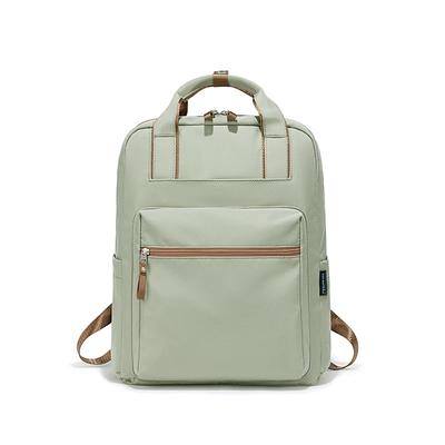 Sun Earth &u Women's Backpack, Fits 15.6-inch Laptop, 2-Way Handle, Water-Repellent, Lightweight, Nylon and Polyester, Perfect for Commuting, Travel,