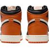 Air Jordan 1 Retro High OG GS Shattered Backboard 2025 Kids Sneakers Orange Black Sail FD1437-008