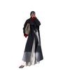 2025 Cross-border European & American Autumn New Cardigan Elegant A-Line Long Skirt Waist-Cinching Large Lapel Lazy Long Trench Coat