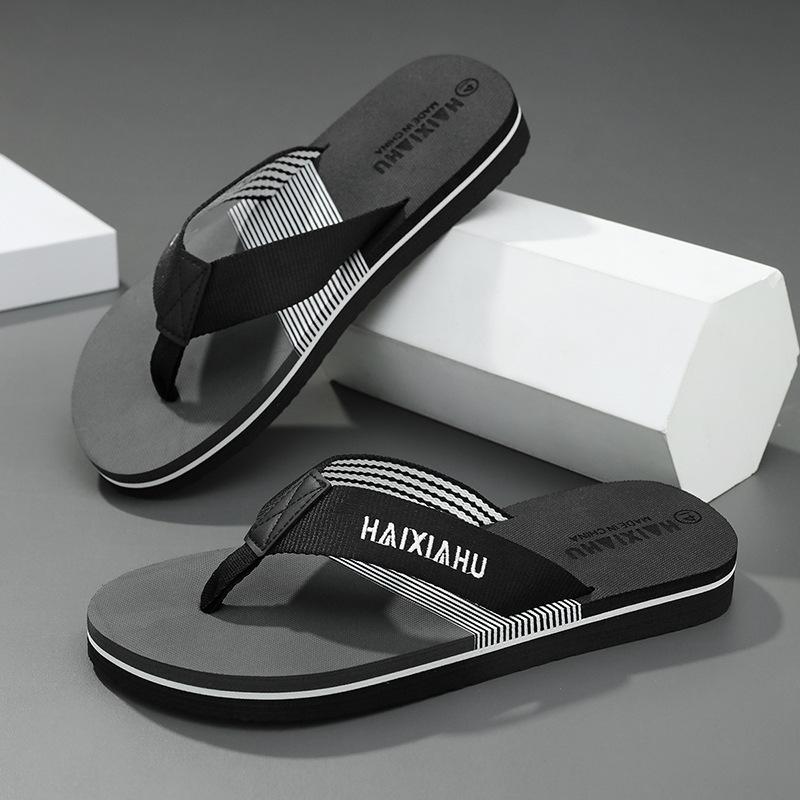 Sommer Herren Hausschuhe Indoor Casual Flip Flops, Strand Zehensteg Atmungsaktive Herrenschuhe, Hausschuhe, Atmungsaktive Herren Flip Flops