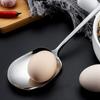 Stainless Steel Round Spoon, Thickened Long Handle To Prevent Scalding, Kitchen Cooking Utensil