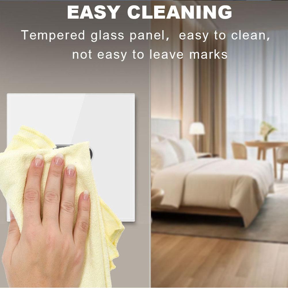 WIFI+BLE Infrared Induction Switch No Need TouchSwitch Glass Screen Panel On Off Touch-Free Hygienic Design