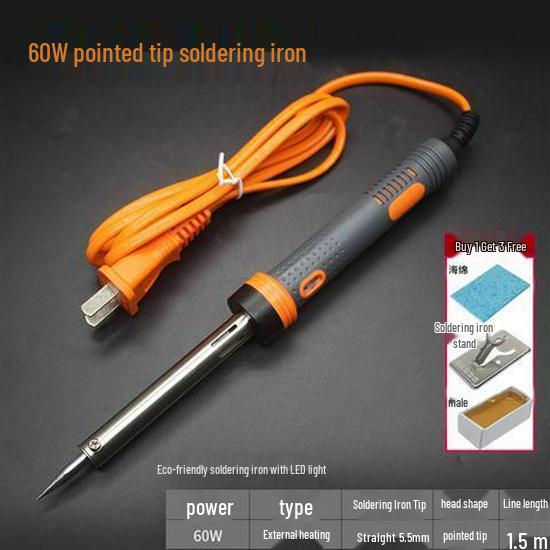 Electric Soldering Iron Set with Free Shipping - Constant Temperature Solder Pen, Solder Gun, Hot Stamping and Cloth/Flower Repair