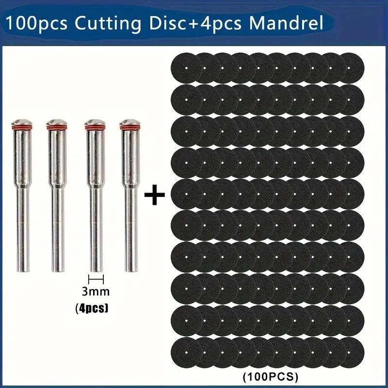 Abrasive Cutting Disc 32mm With Mandrels Grinding Wheels For Dremel Accesories Metal Cutting Rotary Tool Saw Blade