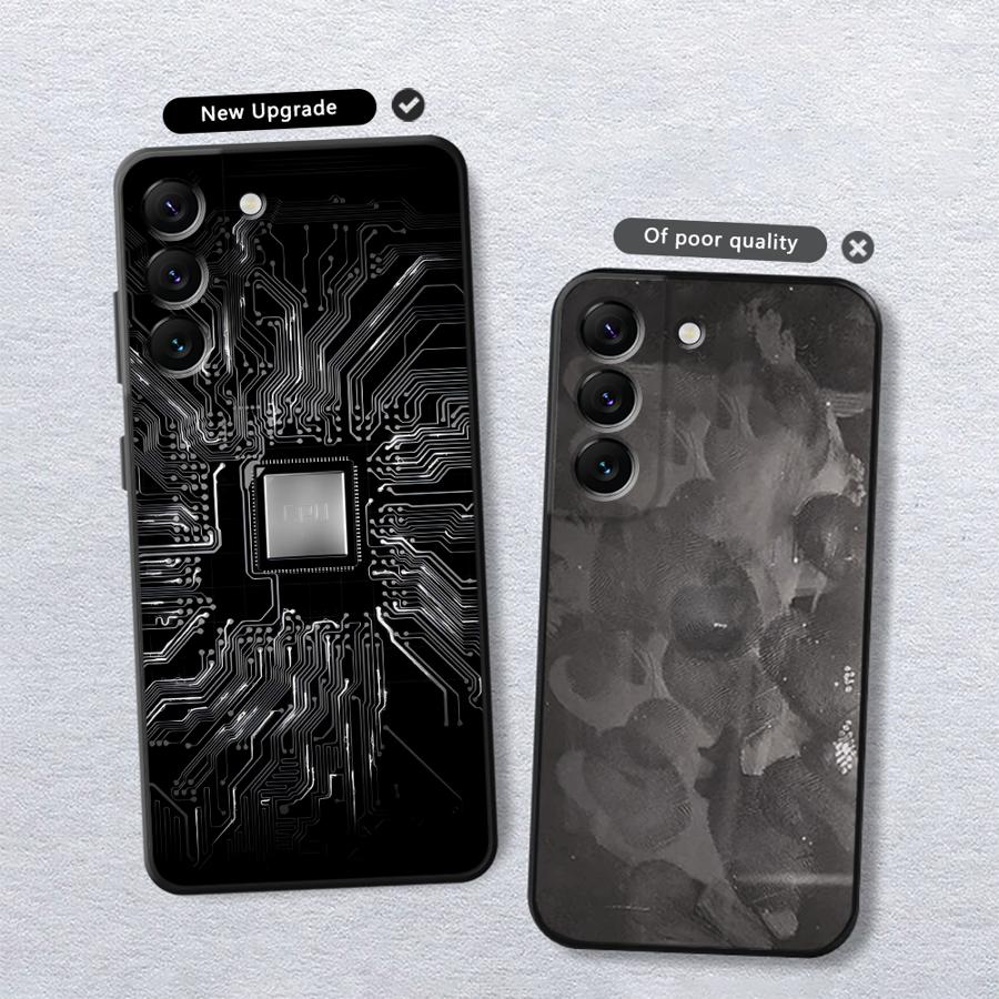 Funda Phone Cover Case for Xiaomi Redmi Note 9 10S 9S 11 10 11s 12s 14 13 Pro Plus 7 8 12 Pro Retro Circuit Board