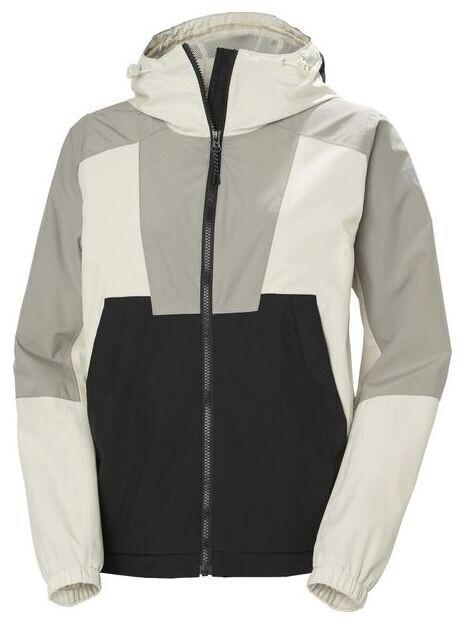 

Куртка Helly Hansen Rig Rain Jacket Women серо-черная L
