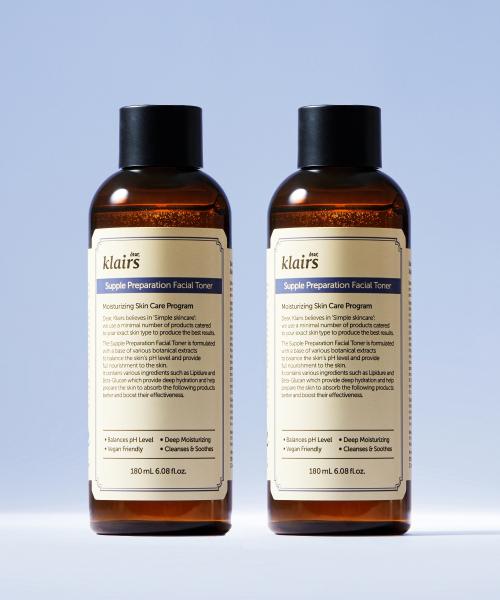 Klairs Supple Preparation Facial Toner 180ml [2PACK] none