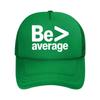 Be Greater Than Average Nerd Math Mesh Baseball Cap For Womens Unisex FeUnisex Beach Dad Hat Hip Hop