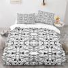 Colorful Geometric Duvet Cover Set Psychedelic Swirl Bedding Set King Queen For Kids Adults Room Microfiber Abstract Quilt Cover