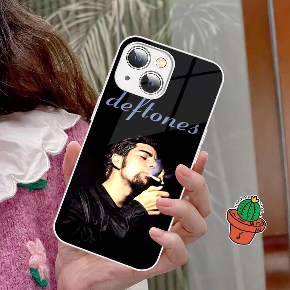 

Alternative Metal Band Deftones Tempered Glass For Iphone 14 13 12 11 Pro Mini XS MAX 14Plus X XS XR Fundas iphone 12 mini