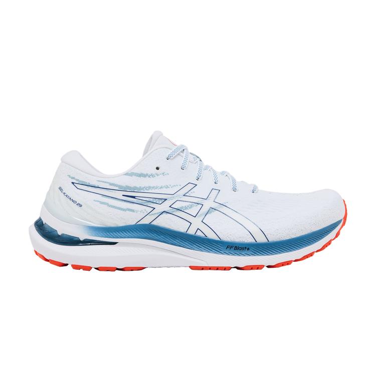 ASICS Gel Kayano 29 White Deep Ocean 39
