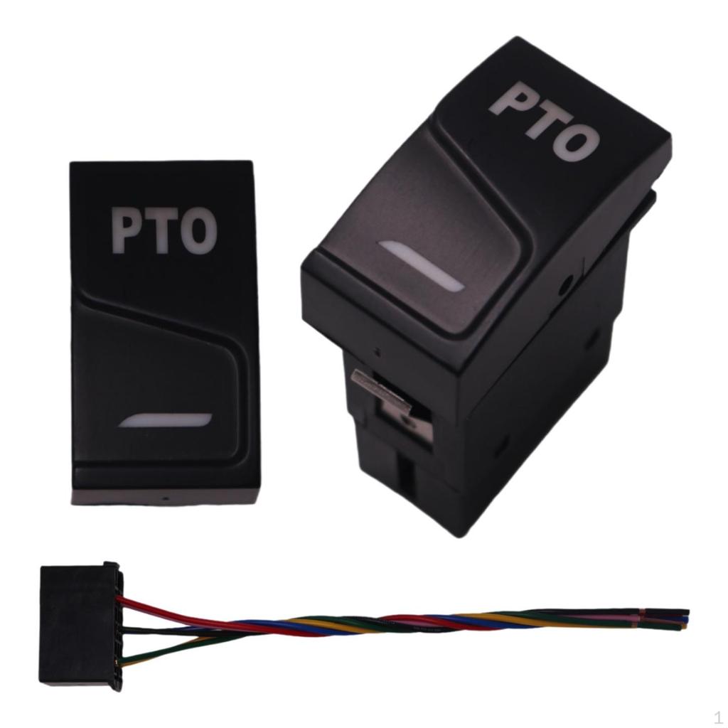 Vehicle Dashboard Toggle Control, Compatible with JH6 J6P, Illuminated Power On/deactivate Function