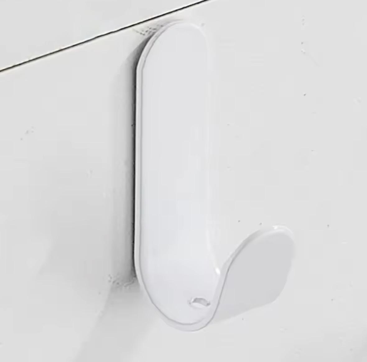 

6Pcs Strong Self-Adhesive J-hook Waterproof Adhesive Hanging,Bathroom Towel Key Kitchen