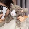 Realistic Lifelike Cat Plush Toy Soft Stuffed Animal Cute Kitten Doll for Kids Adults Home Decor Perfect Birthday Christmas Gift
