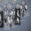 Dream Catchers Handmade Macrame Wall Hanging Dreamcatcher 5 Pieces White Boho Dream Catcher Baby Shower Decorations For Home