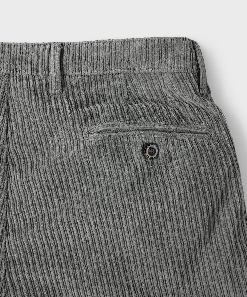 PANICALE Grey Regular Fit Corduroy Pants