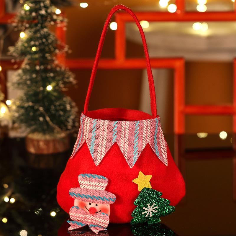 Christmas Eve Apple Gift Set: Peace Apple Candy Bag for Kids