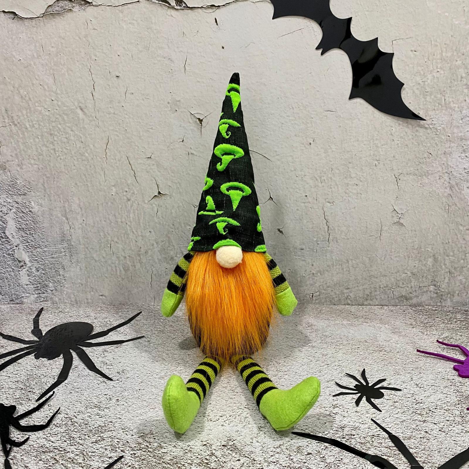 

Рождественские куклы, Куклы без лица, Сидячие украшения с длинными ногами, Товары для витрины, Предметы домашнего интерьера, Праздничные украшения для торгового центра One Size зелёный