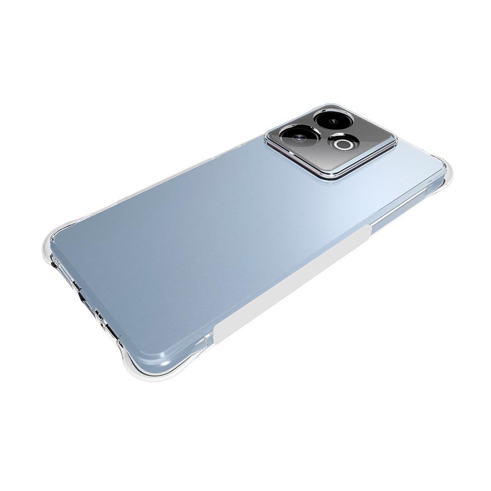 For Realme GT 7T 5G TPU Case WANLONFENG WL2 Series 2.0mm Phone Cover with 2Pcs Tempered Glass Films