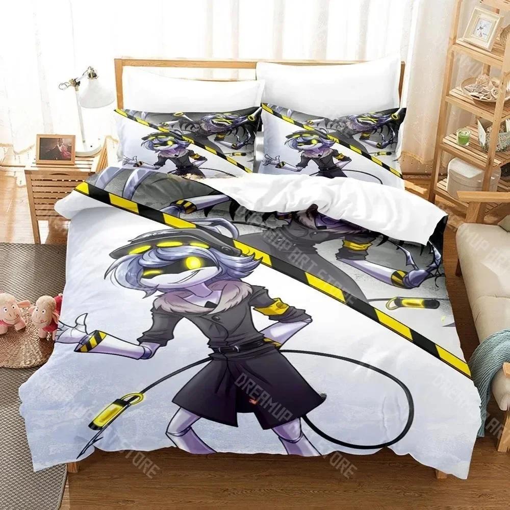 3D Print Murder Drones Anime Fashion Bedding Set Cartoon three-piece set Adult Kid Bedroom Duvet cover Sets Home Textiles
