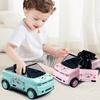 Kids Mini Convertible Sports Car Toy Inertia Plastic Model For Boys Girls