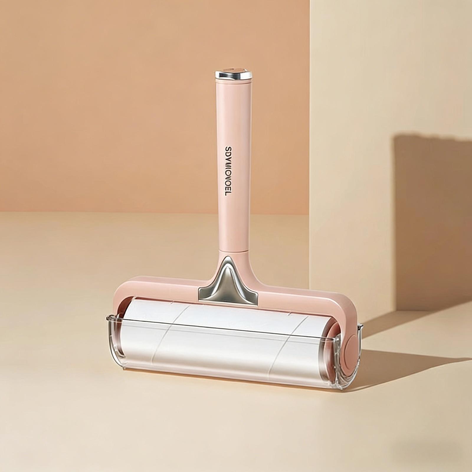 

Lint Roller Refill Sticky Paper 16cm Pet Hair Remover for Home Clothes one size рожевий