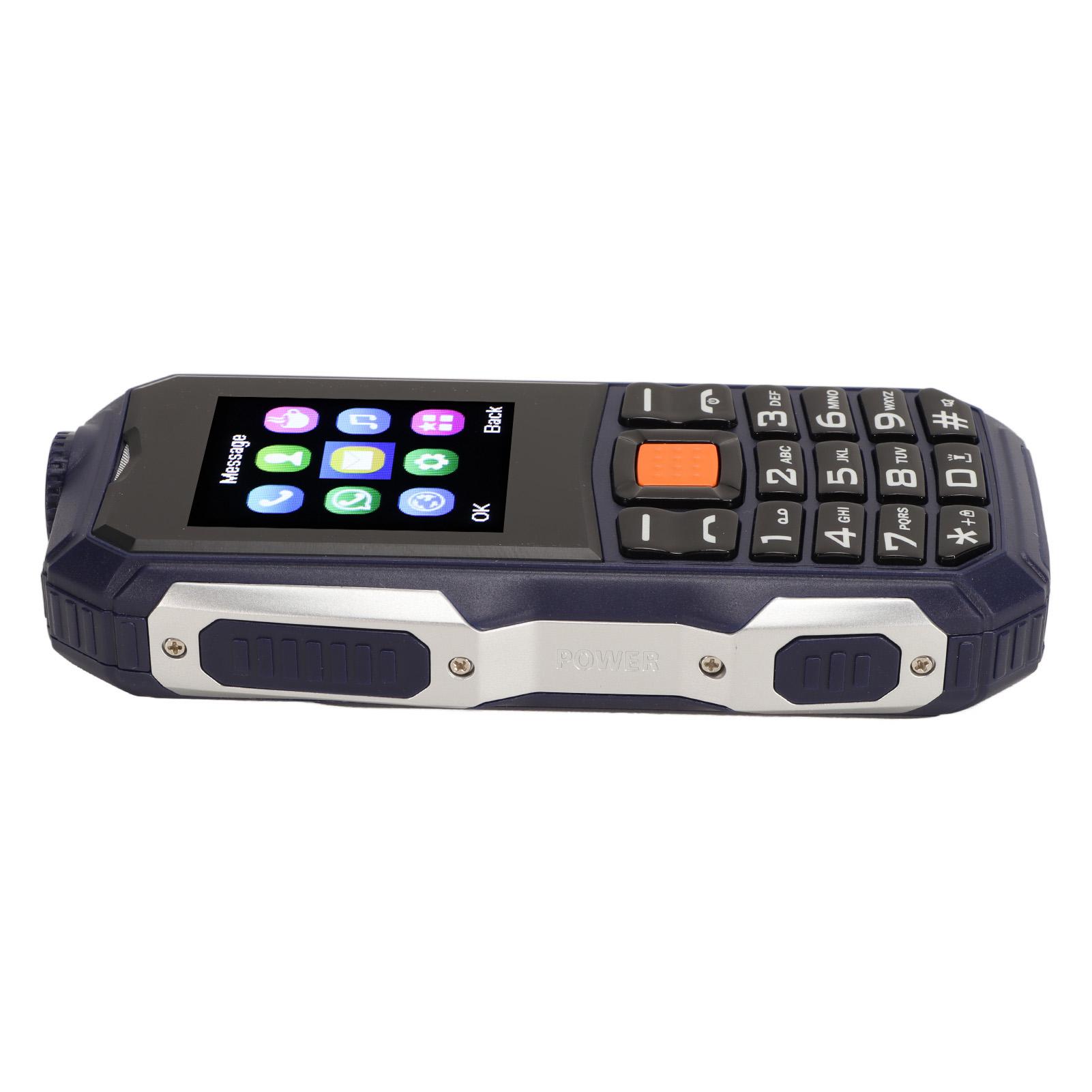 

2800 мАч Длительный Режим Ожидания Пожилой Мобильный Телефон 1.8 Дюйма Экран Две SIM-карты Двойной Режим Ожидания Бесшумный Пожилой Телефон