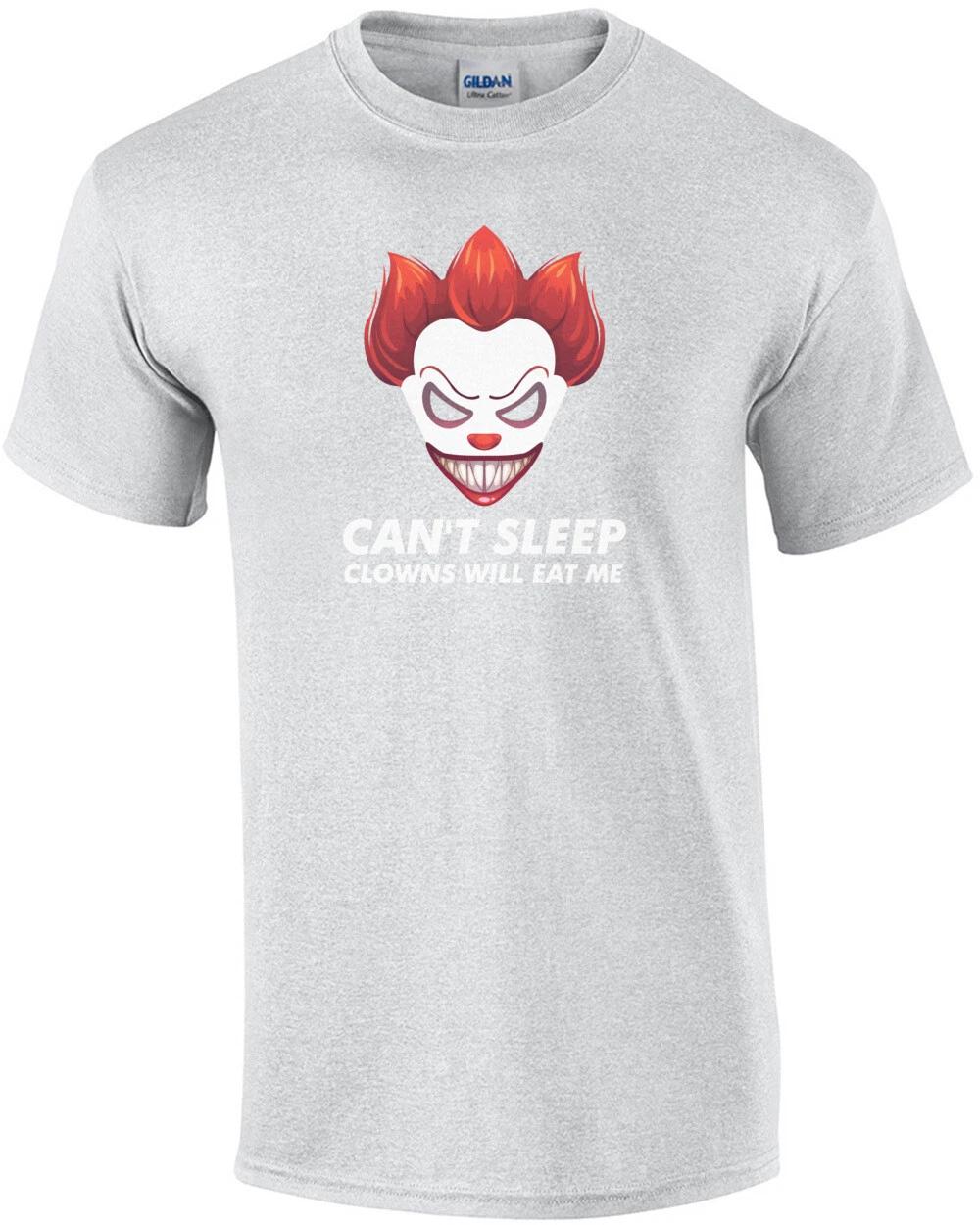 Can t sleep - clowns will eat me - clown t-shirt M