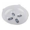 Magnetic Microwave Anti Splatter Cover Plate Guard for Spill Cooking