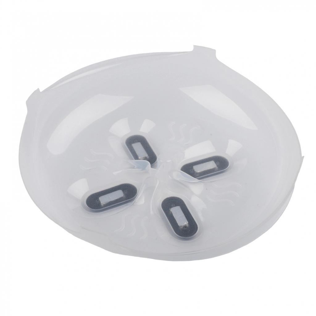 Magnetic Microwave Anti Splatter Cover Plate Guard for Spill Cooking