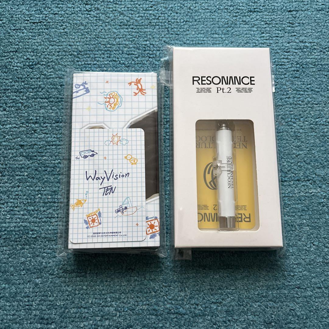 

[Б/У] NCT WayV Ten Resonance Набор брелоков-флипбуков