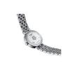 Tissot Quarzwerk 30m Wasserdichtigkeit Damenuhr 19,5mm Weißes Zifferblatt Edelstahlgehäuse Stahlarmband T140.009.11.111.00