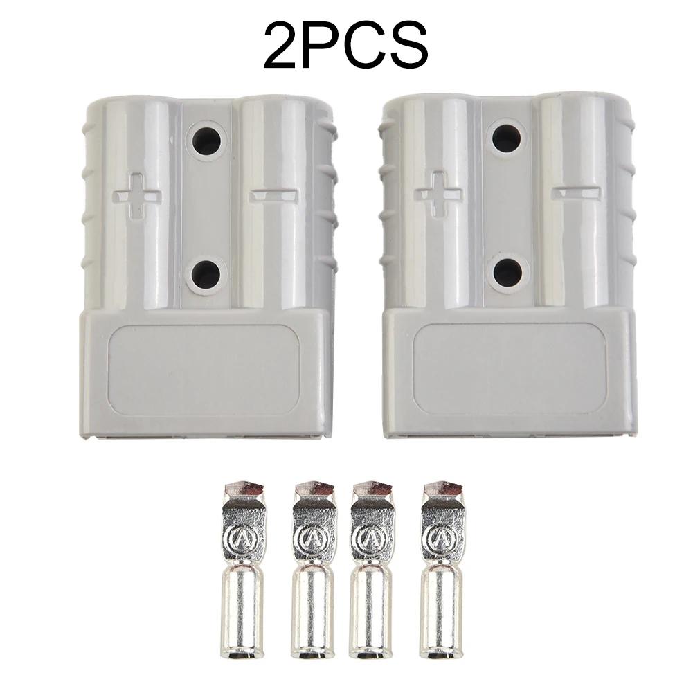 2PCS Power Connector Kit For Anderson 120A Plug Cable Terminal Battery Quick Plug Battery Charging Connector Power Tools Parts