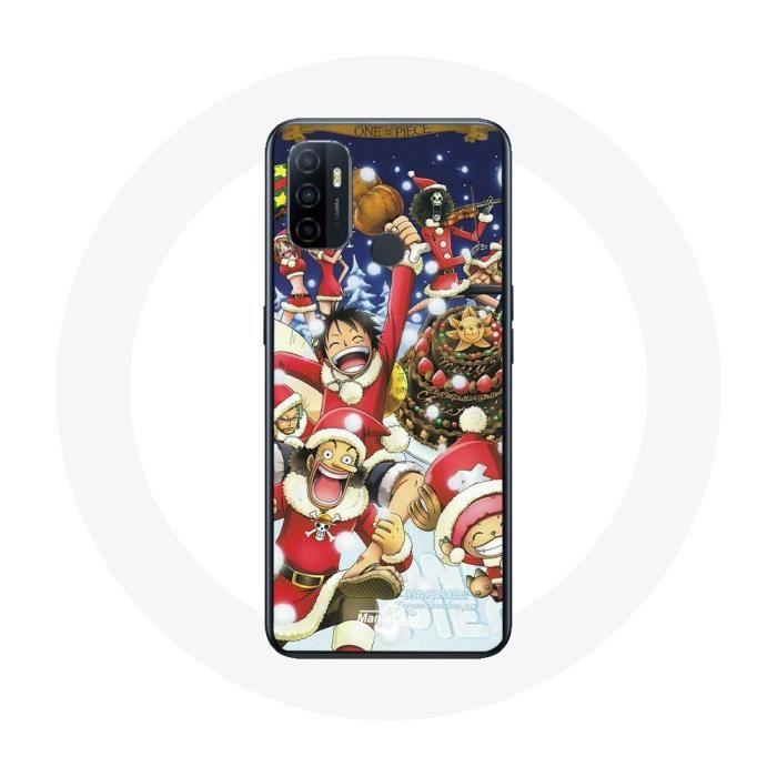 Coque pour Oppo A53 One Piece Christmas Day Anime Manga