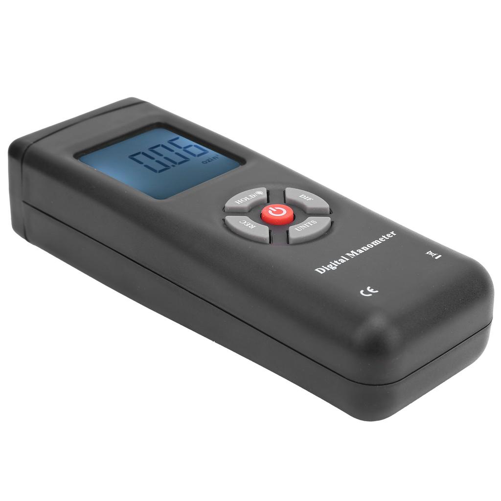 TL101 Digital Manometer Air Pressure Meter Gauge Differential Air Pressure Tester Tool +5psi
