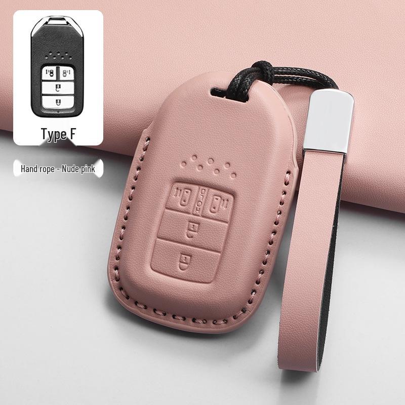 Honda Key Cover: Compatible with Vezel, Odyssey, CR-V, Accord, Civic, XR-V, Lingpai, UR-V, Fit, and Haoying.