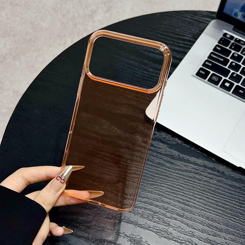 Nicht vergilbendes klares Case für iPhone 17 Pro Max Air 16E 16 E 15 Plus 14 13 12 11 17Pro 16Pro 17E Handyhülle Harte PC-Rückseite Handy Zubehör
