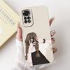 Case For Xiaomi Redmi Note 11 11s 11 Pro Pro+ 4G 5G Phone Case Note 11T Soft Silicone Funda Women Fashion Flower Printed Cover