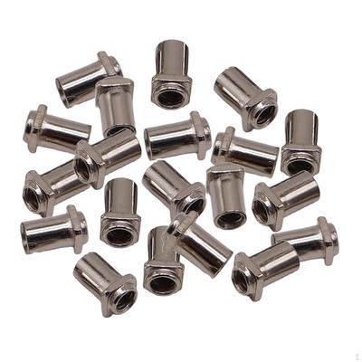 20 Count Metal Fasteners for Snare Drum Accessories